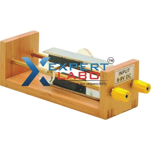 Wooden Polished Magnetic Field Apparatus
