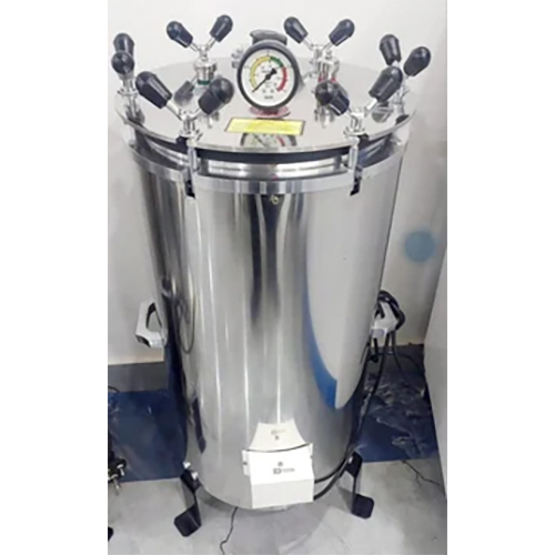 Double Walled Vertical Autoclave - Application: Industrial