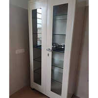 Stainless Steel Medicine Cabinet - Color: Silver