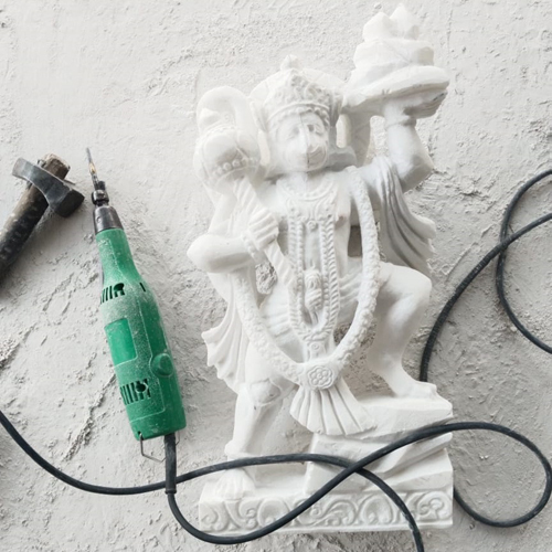 2 Ft Veer Hanuman Statue - Feature: Durable