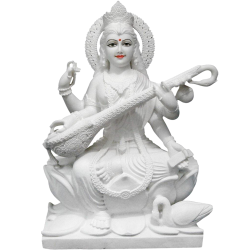 2 Ft Saraswati Maa Statues - Feature: Durable