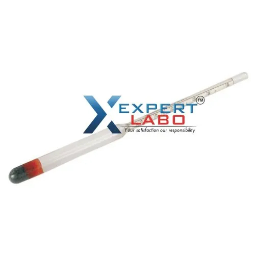 White Glass Deluxe Hydrometer - Accuracy: 100  %