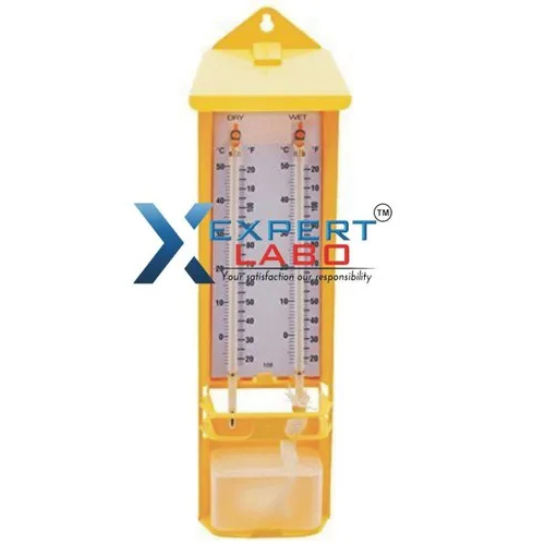 Wet And Dry Thermometer - Accuracy: 100  %