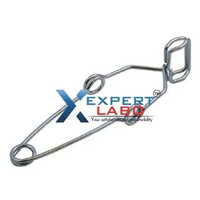 Metal Wire Test Tube Holder - Color: Silver