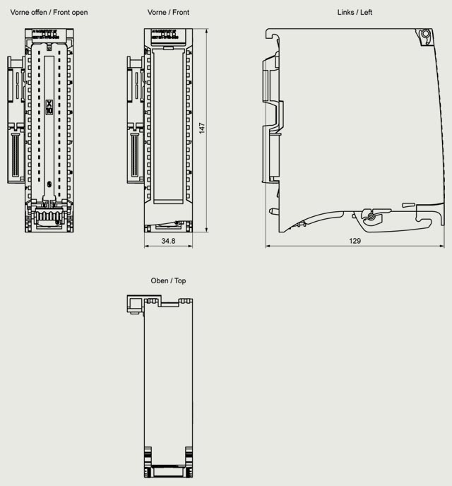 Siemens S7 1500 Analog Input Module-6es7531-7pf00-0ab0 - Application: Automation