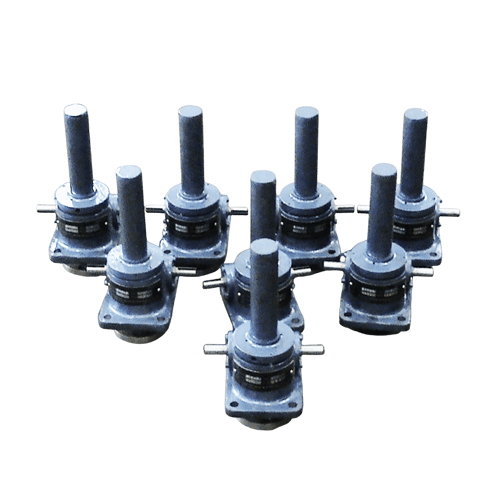 Industrial Worm Screw Jack - Color: Blue