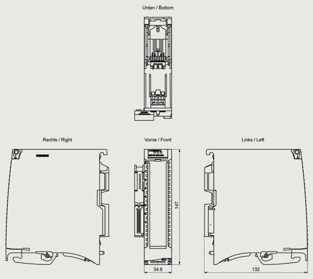 Siemens S7 1500 Analog Input Module-6es7531-7qf00-0ab0 - Application: Automation