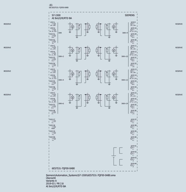 Siemens S7 1500 Analog Input Module-6es7531-7mh00-0ab0