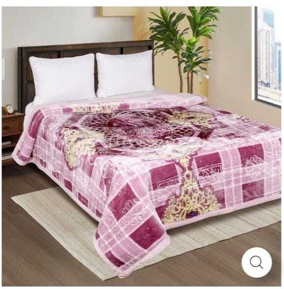 SIGNATURE ( YETI CLOUDY DOUBLE BED ) BLANKET