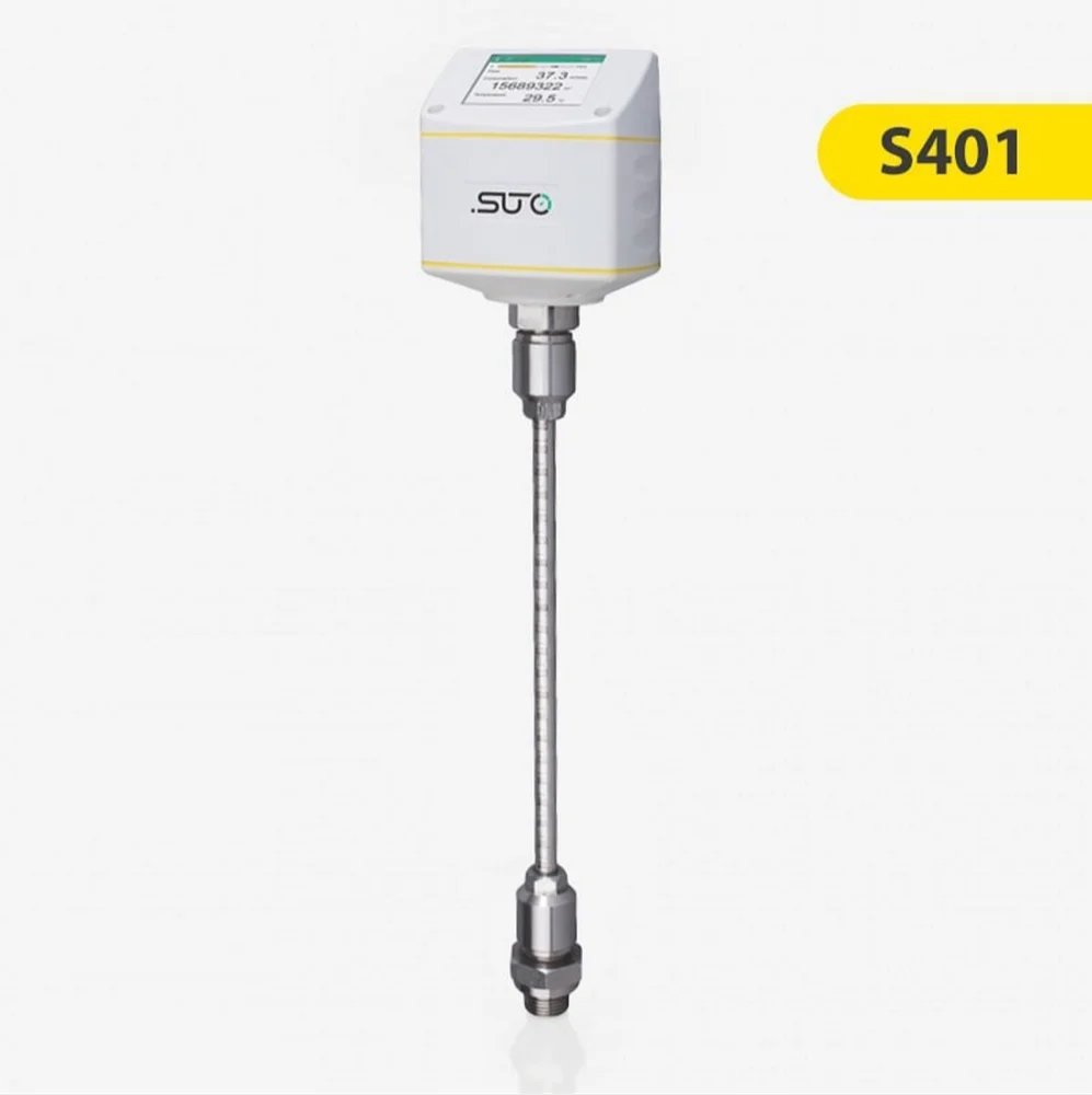 Hermal Mass Flow Meter For Compressed Air And Gases, For Automotive - Color: Silver