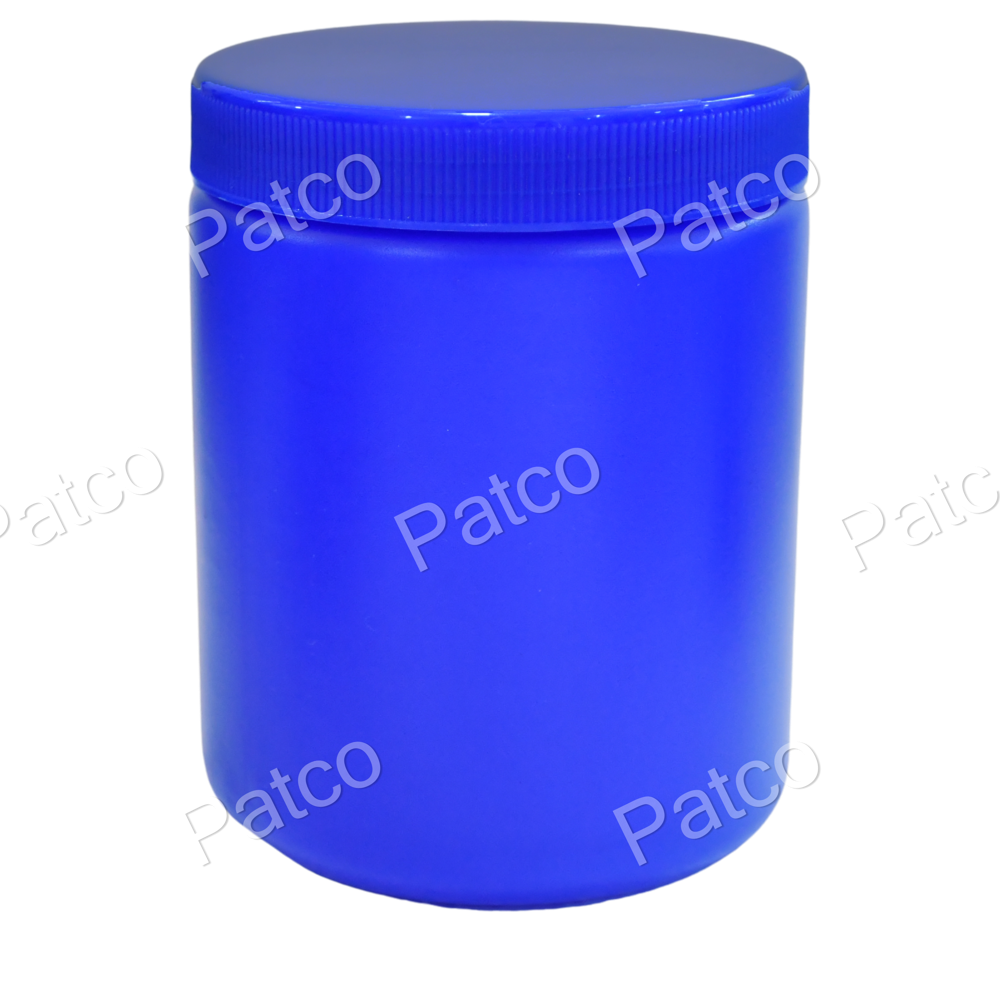 1 litre Hdpe Blue Jars