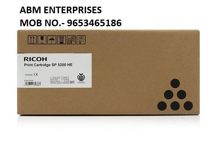 Ricoh Aficio SP 5200S 406689 BLACK Series Toner Cartridge