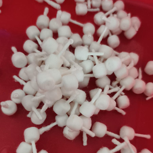 Round Cotton Wicks - Color: White