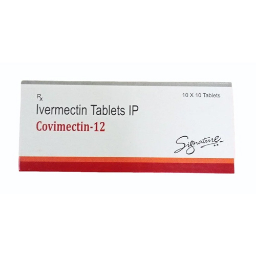 12Mg आइवरमेक्टिन टैबलेट्स