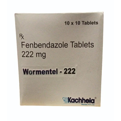 222Mg Fenbendazole Tablets - Origin: India