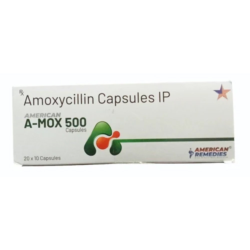 500Mg Amoxicillin Capsules - Origin: India