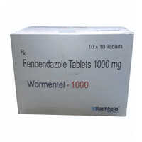 100mg Fenbendazole Tablets - Origin: India