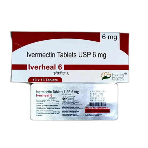 6Mg Ivermectin Tablets - Origin: India