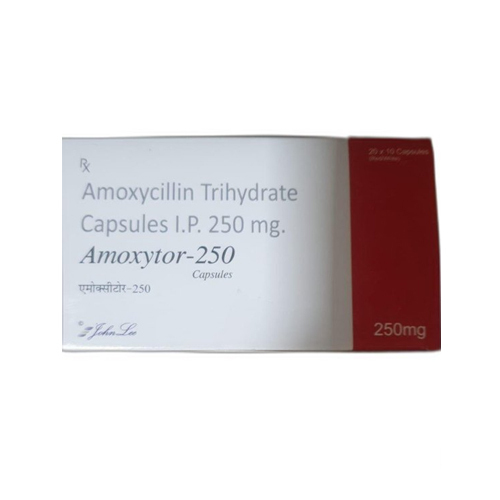 250Mg Amoxicillin Capsules - Origin: India