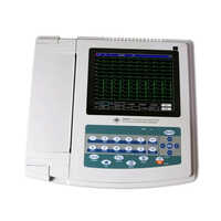 12 Channel 1200g Contec Ecg Machine - Accuracy: 100  %