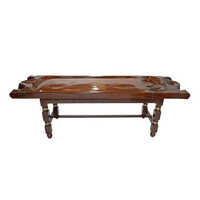 Ayurvedic Massage Table - Color: Brown