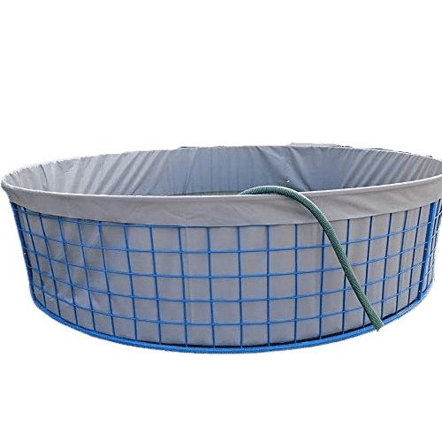 Pvc Coated Nylon Biofloc Round Tank - Capacity: 16000 Ltr