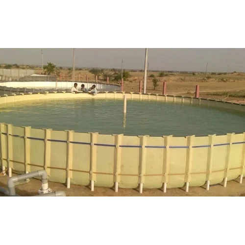 Pvc Aquaculture Tank - Color: Ligh Yellow