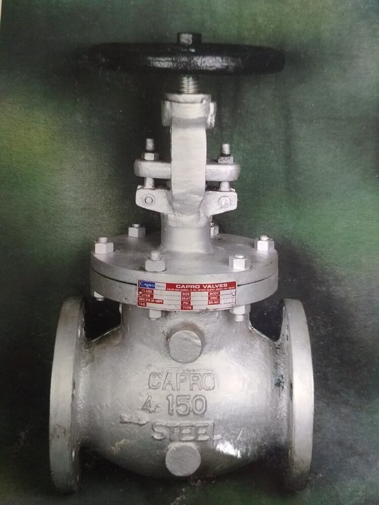 Industrial Globe Valves - Material: Stainless Steel, Media: Water, Connection: Flange Type 
