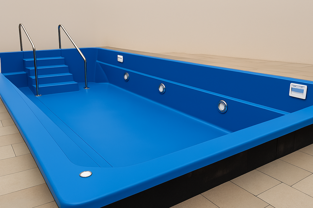 Hydrotherapy Swimming Pool - Color: As Per Requirement