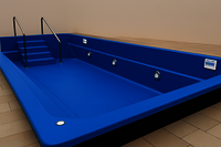 Hydrotherapy Swimming Pool - Color: As Per Requirement