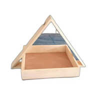 Brown Hut Wooden Basket