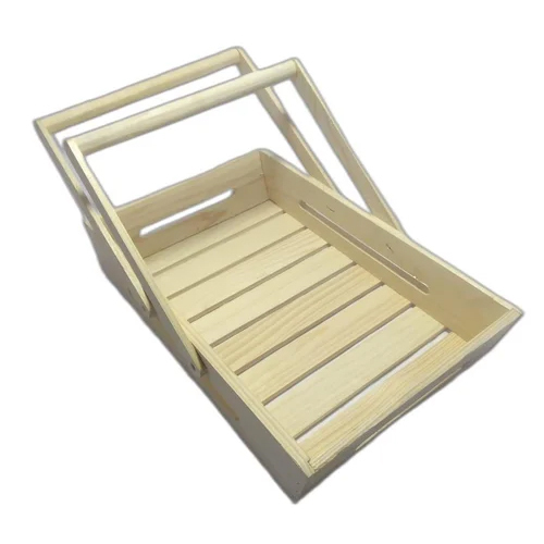 Pine Wood Fruit Basket