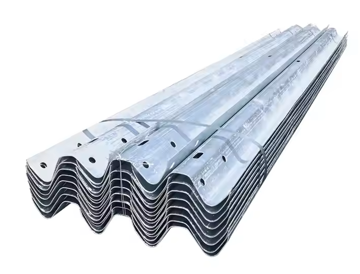 W Beam Crash Barrier - Application: Construction