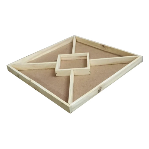 Rectangular Wooden Dry Fruit Tray