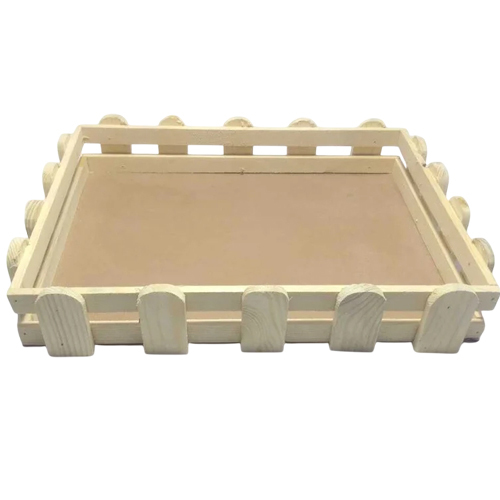 11 x 15 Inch Solid Wooden Tray