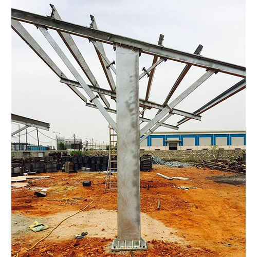 Ground Mounted Solar Panel Structure