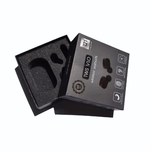 Printed Cardboard Earbuds Packaging Box
