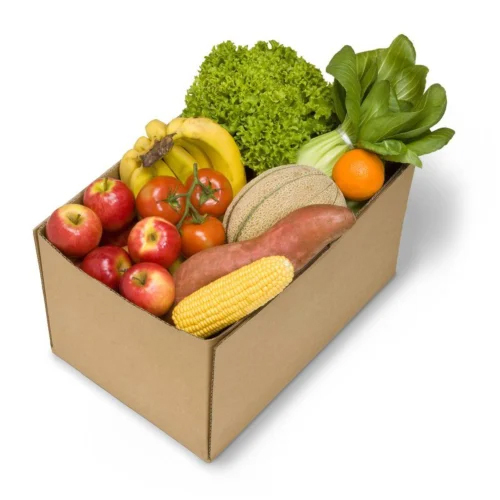 2 Ply Cardboard Fruit Vegetable Packaging Boxes