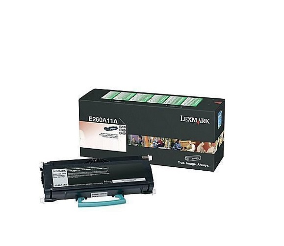 Lexmark E260dn Toner Cartridge, Black E260DN