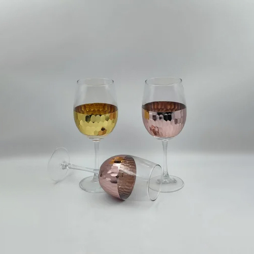 Glass Votive With Design