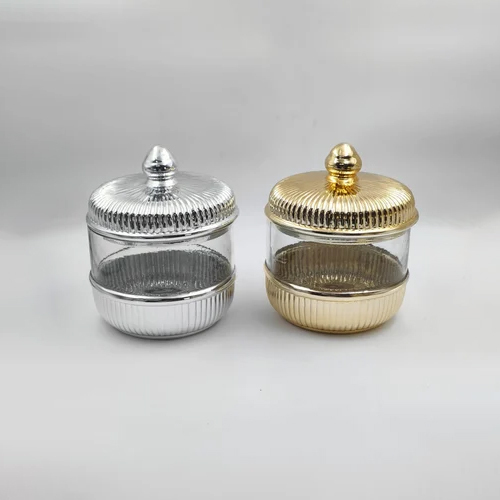 250ml Decorative Glass Candy Jar