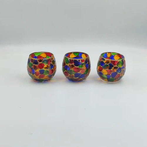 Facny Glass Candle Holders
