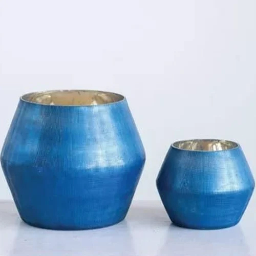 Glass Candle Votive Holder Set
