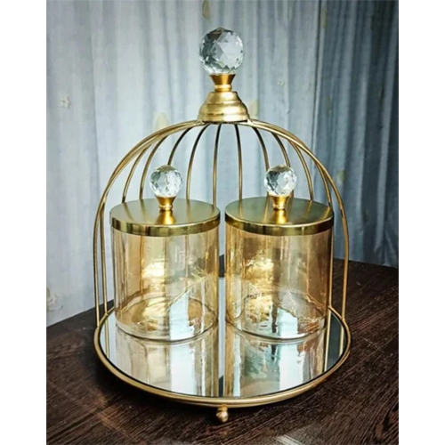 Decorative Cage Hamper Jar
