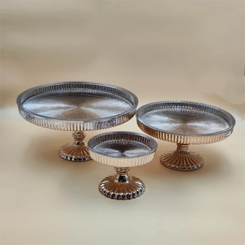 Glass Dry Fruit Platter
