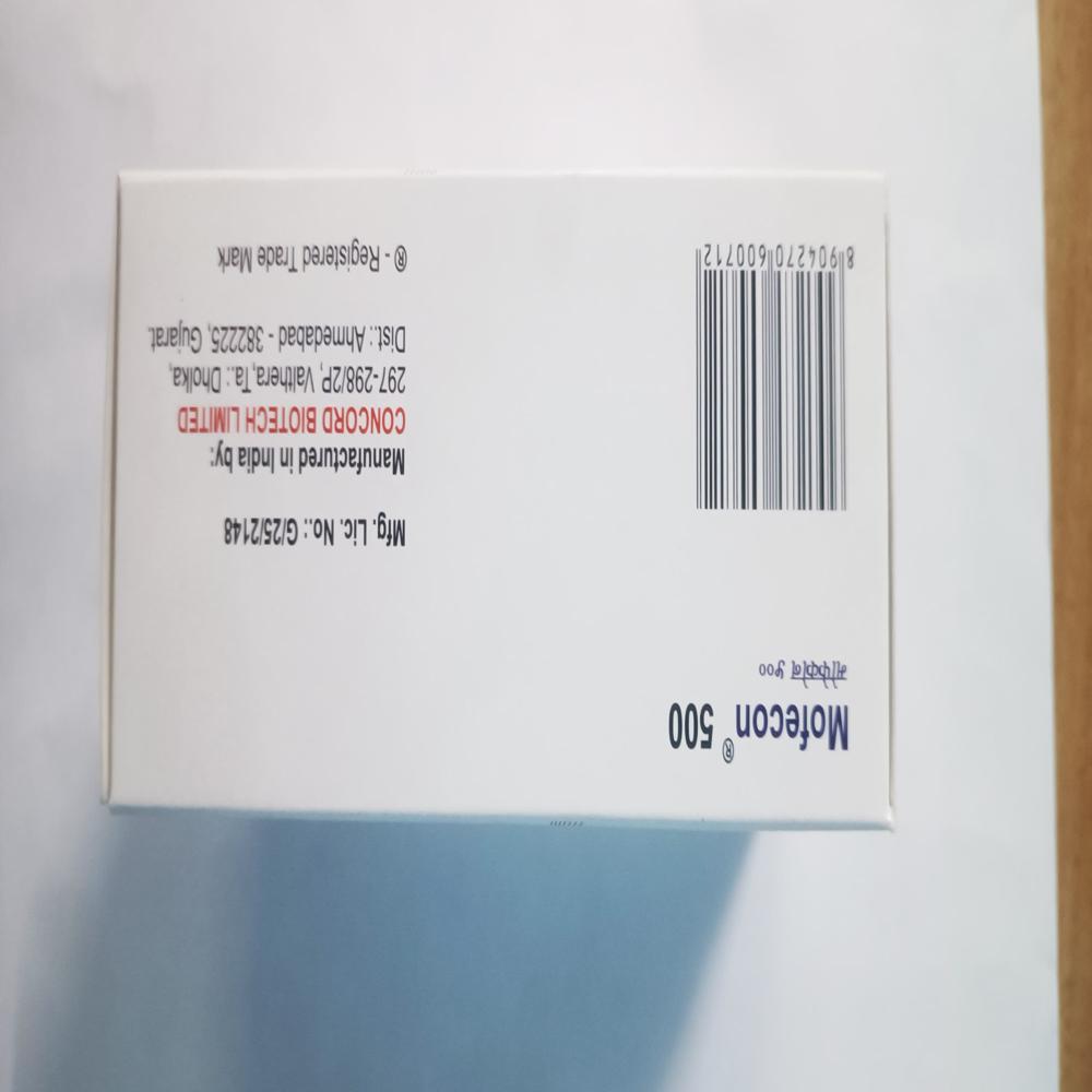 Mofecon 500mg Tablet - Recommended For: All