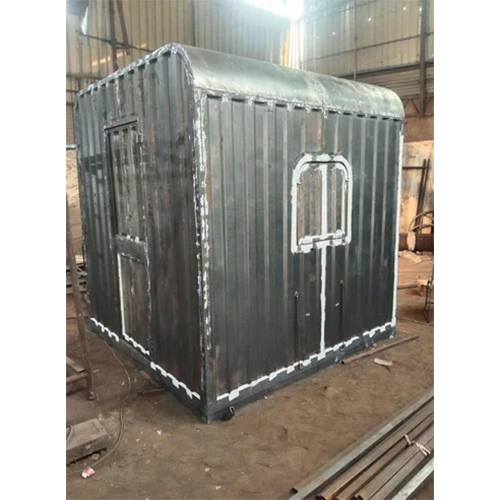 Brown Portable Security Cabin