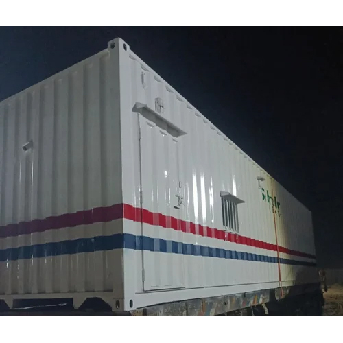 White Steel Portable Cabin