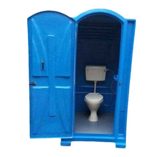Blue Frp Portable Toilet Cabin