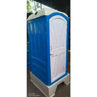 Blue Frp Portable Toilet Cabin